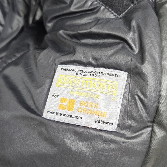 Hugo Boss Coxtan Virgin Wool Blend Coat with Bib - Picture 9 of 11